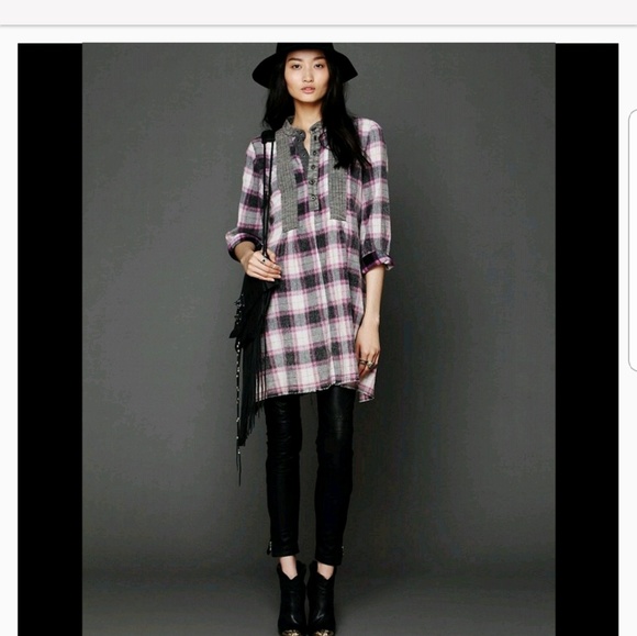 Free People Freeport Artesian De Luxe Shirt Dress - Picture 2 of 8